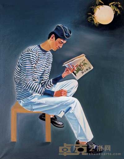 景柯文 2003年作 将军下连No.1 200×160cm